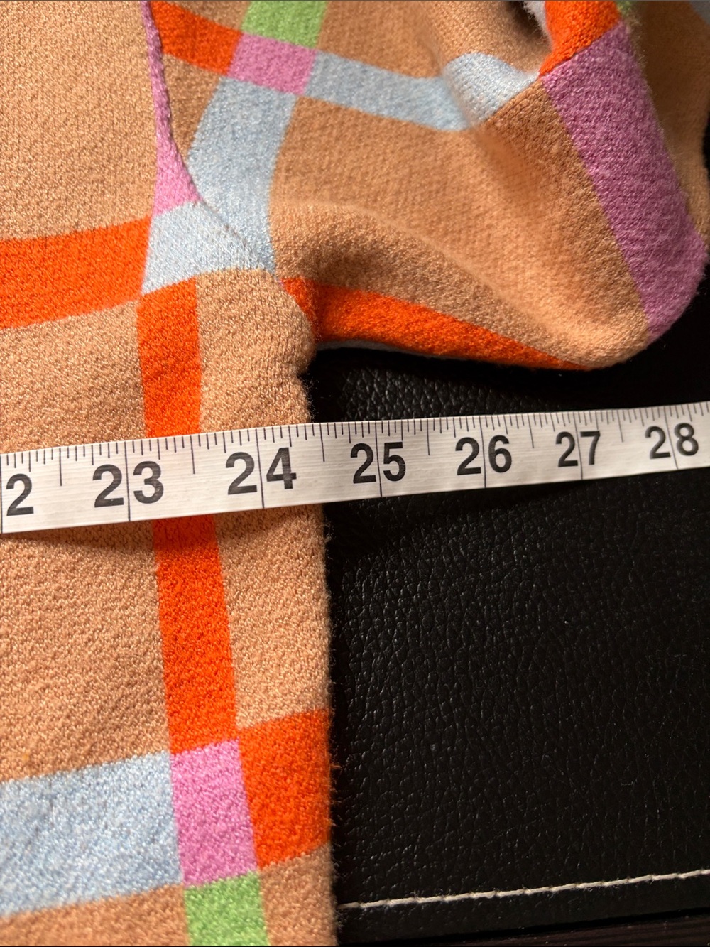 Anthropologie MAEVE The Carys Mock neck Sweater Multicolor Plaid Turtleneck Sz M - Picture 12 of 13
